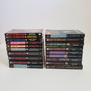 Lot 19 Buffy The Vampire Slayer & Angel Pocket Books Novel Paperback Great Cond.